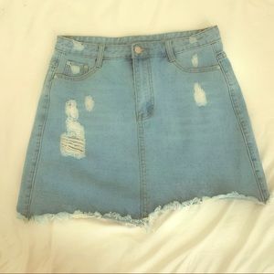 Denim skirt